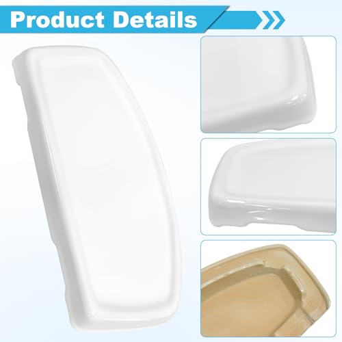 image for showingo 735121-400.020/4021 Porcelain Toilet Tank Lid Compatible with