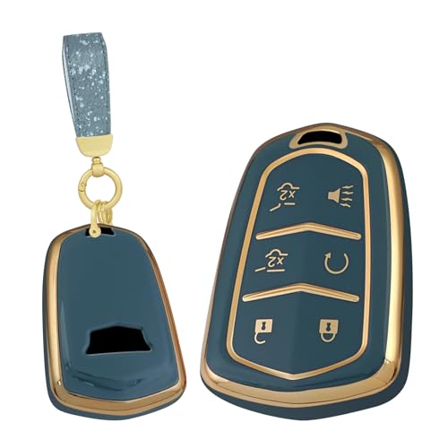 [TECART] �L���f���b�N �L�[�P�[�X �G�X�J���[�h ESV �L�[�J�o�[ �L���f���b�N CTS XT6 XTS �L�[�z���_�[ XT4 CT6 ATS �G�X�J���[�h �J�[�L�[�P�[�X�J�o�[ �ԗp �V���R�� �y�� �d�C���b�L �O���[