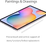 Onglet Galaxy S10 Lite Stylus stylo pour Samsung Galaxy Tab S10 Lite S Pen remplacement pour Samsung Galaxy Tab S10 Lite Stylo S + Gratuit 5 Conseils (blanc)
