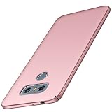 【Excelente textura】: La funda protectora de color ultra es el compañero perfecto para el LG G6. La funda mate es fácil de limpiar y tiene un tacto suave. Luego la carcasa de arenisca tiene función de anti-huella digital y mejor agarre. La hermosa textura de metal mate de Hardcase brindarle a su móvil una apariencia resistente sin esfuerzo