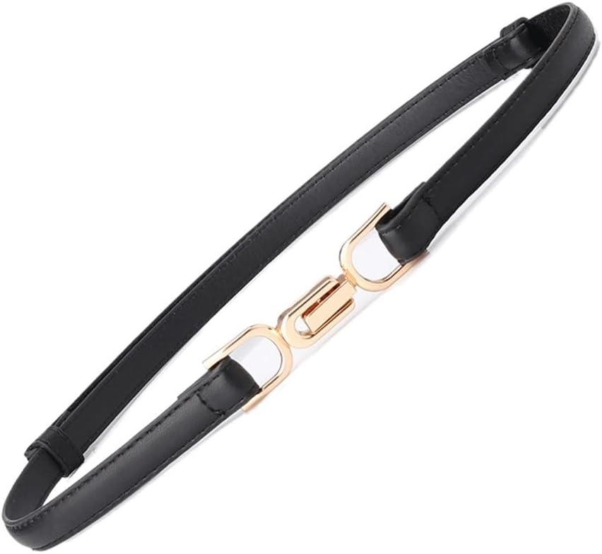 Women's Buckle Adjustable Waistband Dres Suit Decoration Small Belt Student