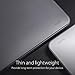 Moshi iGlaze Hardshell Case for MacBook Air 13-inch 2020-2018 (Thunderbolt 3/USB-C), MacBook Cover, Scratch Protection, Easy Installation and Removal, Good Heat Dissipation, Stealth Black
