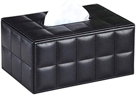 Generic Rectangular Leather Tissue Box Napkin Holder for Home Office, Automotive Decoration image 2
