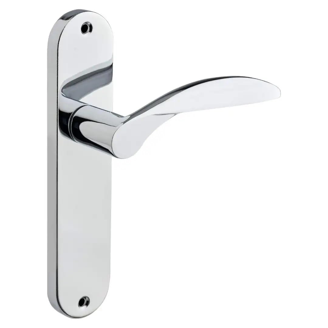 Designer Levers - Bordeaux Lever Latch Door Handle - Polished Chrome - Internal - Pair