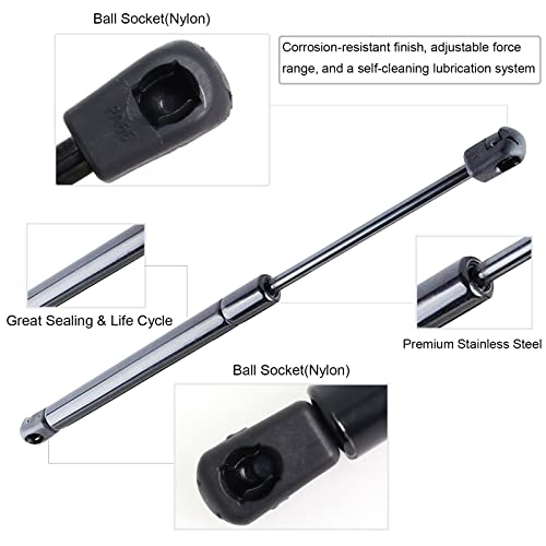 C1606389 14 Inch Gas Struts, 107N/24Lbs Gas Shocks