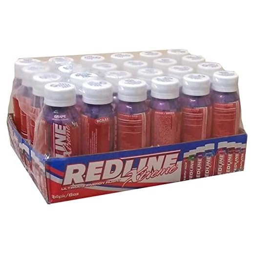 vpx Redline Xtreme, Grape, 8 Oz Bottles, 24Count