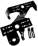 PROcise DEK-It Fish Finder Mount for Boats, Dual Unit Stacker with GPS Slot for DEK-It Fish Finder and Depth Finder Mounts, Marine-Grade Aluminum, Durable, Secure and Rust-Proof