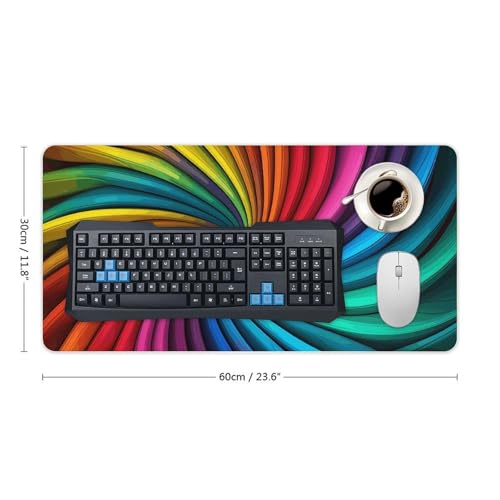 Pad Mouse Grande Multicolor Antideslizante de Goma miniatura 2