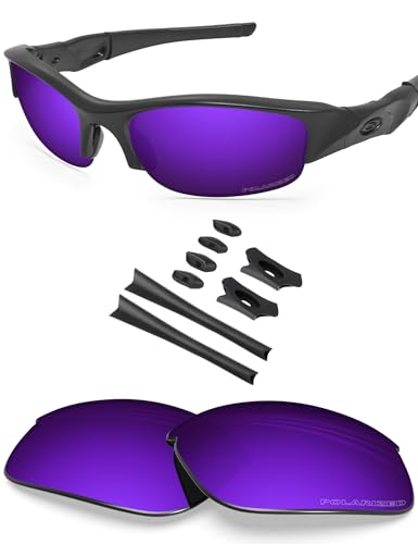 Image of BLAZERBUCK Replacement Lenses & Sock Kit for Oakley Flak Jacket OO9008 Sunglass