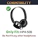Imagen de SOULWIT Repuesto Almohadillas para Yamaha HPH-50B Compact Closed-Back Auriculares