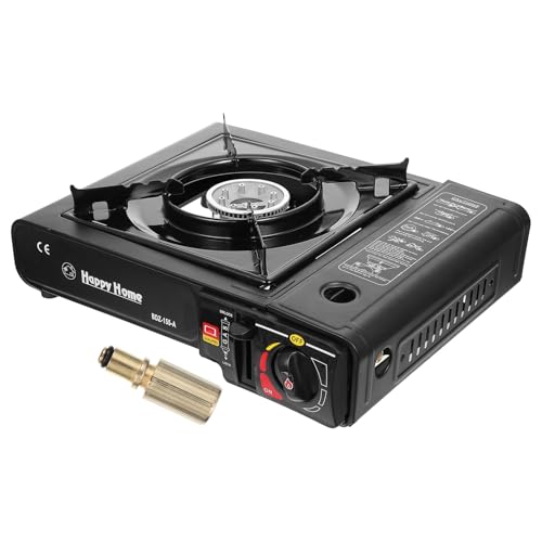 ARTSEWPLY Portable Cassette Gas Stove with Adjustable Flame