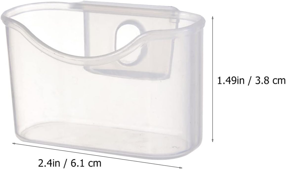 4 Piece Mini Storage Case PP for Sauce Bags and Mustard Packets image 2