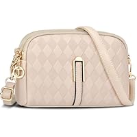 TEUEN Bolso Bandolera Mujer Pequeño de Suave Cuero PU, Bolsos