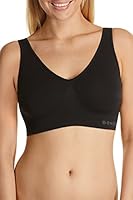 Bonds Women's Underwear Comfy Seamless Crop (1 Pack), Black (1 Pack), Large
