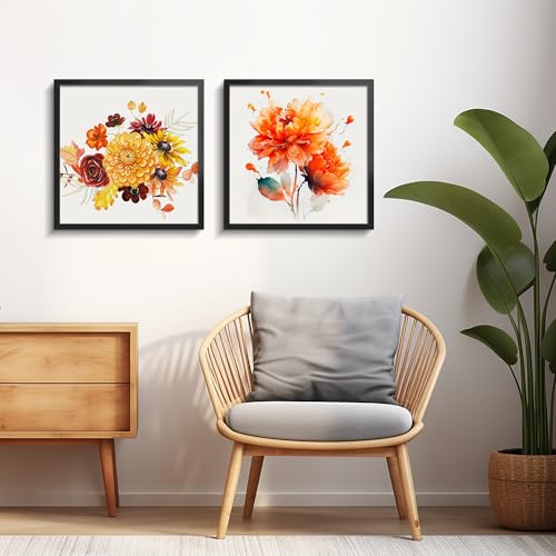 LaVie Home 16x16 Picture Frame for Wall Display, 16x16 Black Picture Frame with HD Plexiglas, 16 x 16 Square Frame 1 Pack, Display Frame for Vertical or Horizontal, Classic Collection