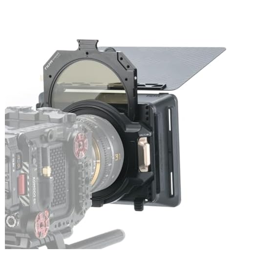 Tilta Mirage Matte Box VND Kit | Includes 95mm Variable ND Filter | 4" x 5.6" and New 95mm Circular Filters | 67/72/77/82mm Adapter Rings | Lightweight | Cartridge Filter Design
