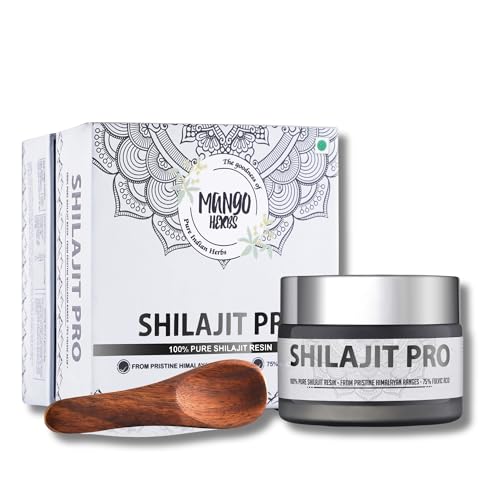 Image of Shilajit Pro: Pure Himalayan Shilajit Resin | Enhanced Performance, Energy, Stamina, Strength, Endurance & Immune Support | 75% Fulvic Acid | Lab Tested For Purity | 50g