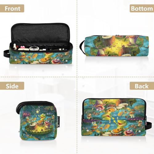 Estuche de viaje 2 en 1 para planchas y rizadores con almohadilla resistente al calor y doble capa para transportar planchas y rizadores miniatura 5