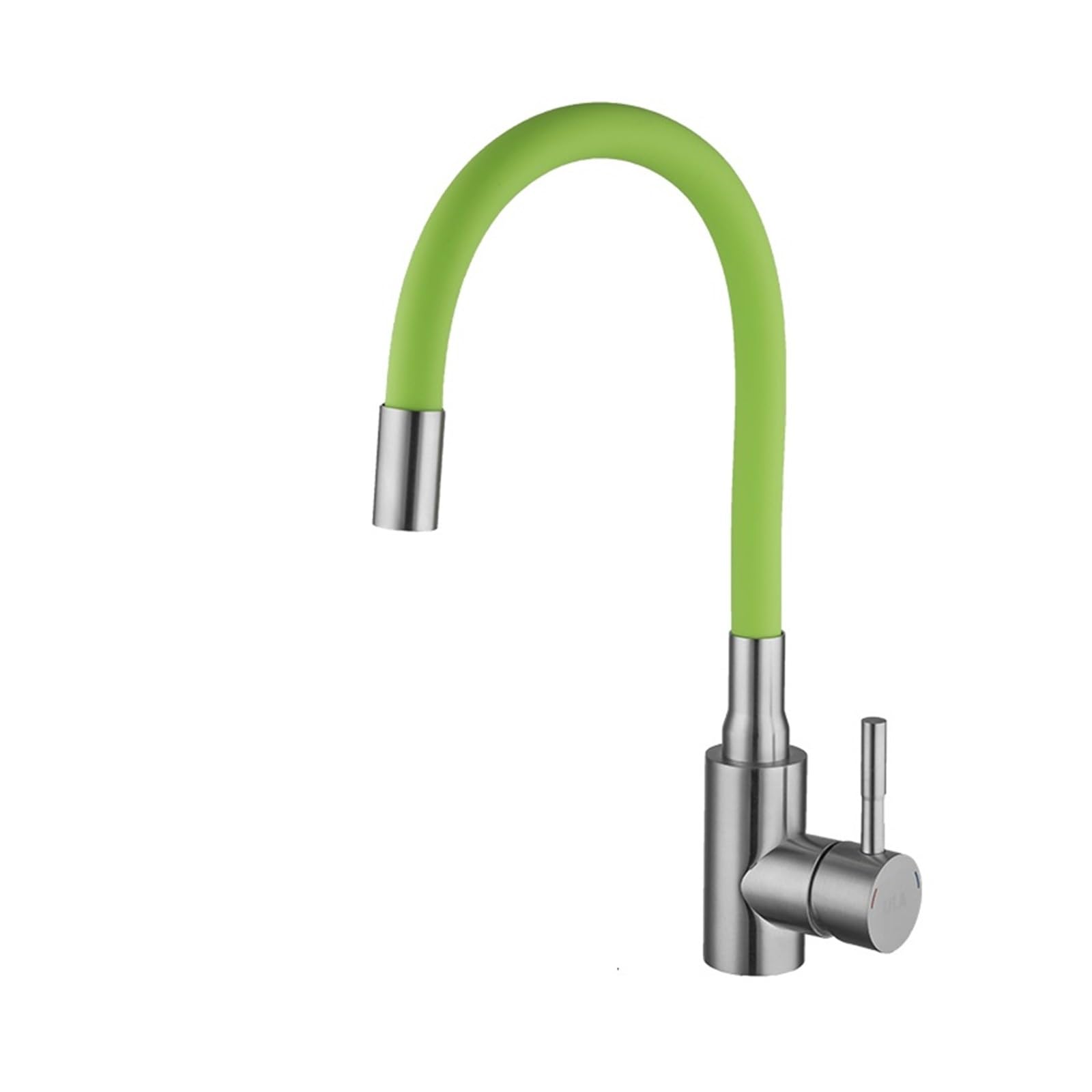 Robinet d'évier de cuisine à tuyau coloré pour simplifier vos recettes en famille