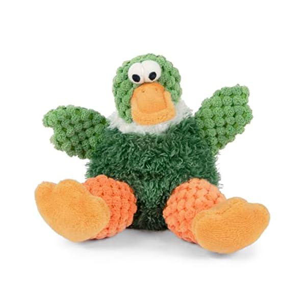 Green Plush Dog Toy