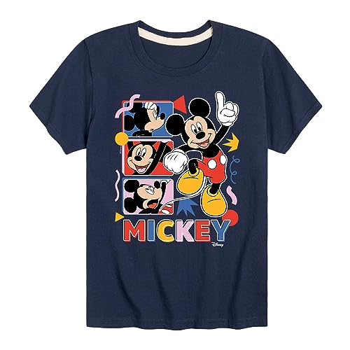 Disney - Mickey Tribute Panels - Toddler & Youth Short Sleeve Graphic T-Shirt - Main Image