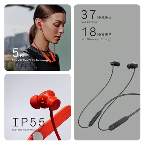 Image of CMFF Neckband Pro with 51 dB ANC, Ultra Bass Technology & Upto 51 Hours of Battery Life Bluetooth Headset,4HD Mics,USB-C,13mm Drivers,Easy Use for iPhone,Apple Compatible (Grey, Neckband Pro)