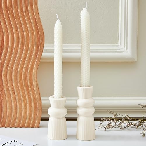 Denique CANDLESTICK HOLDER Set, Table Centerpiece Taper Candle Holders Desktop Decoration thumb #3
