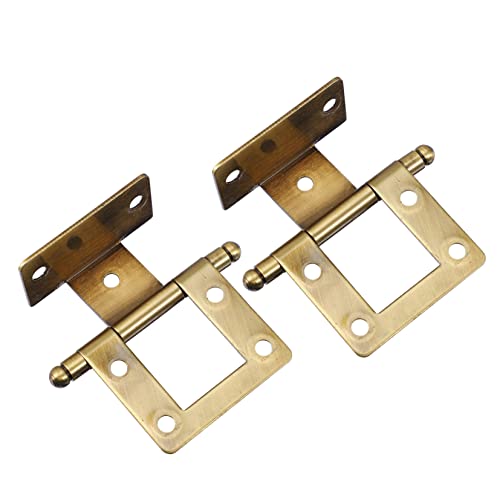 NUOBESTY 2pezzi Cerniere Per Porta Armadio Dispositivo Chiusura Della Porta Cerniera Per Armadio Resistente All Uso Continuo Non Arrugginisce Facile Da Installare Per Porte Interne Ed