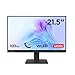 Lenovo L22-4e - FHD 21.5" Monitor (IPS, 1920x1080, Refresh Rate 100Hz, 4ms Response Time, HDMI 1.4, VGA, VESA 100 x 100 mm) Tilt Stand, Raven Black