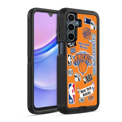 Coque Samsung A15 Antichoc Évitez les Écrans Brisés Style NBA Knicks
