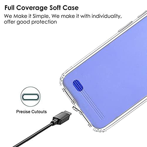 Image of Soft Rubber Back Cover Compatible Model for Oppo CPH2179 / Oppo A15s / A15 - Transparent
