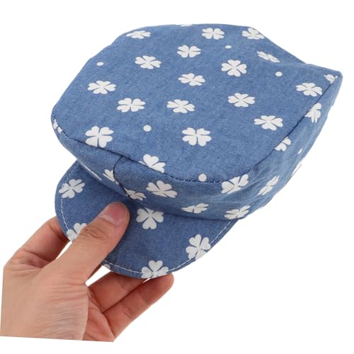 Soft Cap with Adorable Print Adjustable Visor for Sun Protection for Outdoor Photoshoots Cute Accessory for Boys Multi4