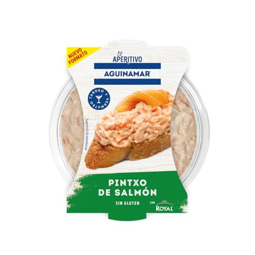 AGUINAMAR® Pintxo de Salmón Ahumado 180g - Raciones de mar en tu hogar
