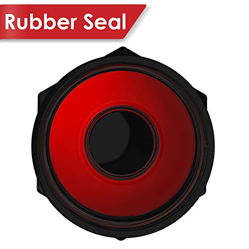 image for SAMIKIVA Brass Rubber Seal Tire Valve Stem Caps, Dust Proof Covers Uni