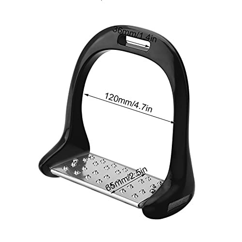 Estribo de Equitação, Estribo Equestre Leve Antiferrugem Com Pintura de Alumínio, Cavalo Antiderrapa