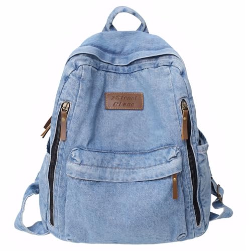 Sac à dos en toile léger pour le travail, l'école et les voyages