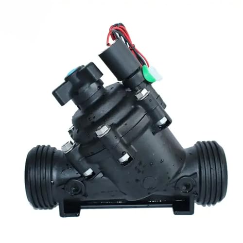 Électrovanne d'irrigation robuste DC 24V à 2 voies avec vanne de régulation de précision - 5