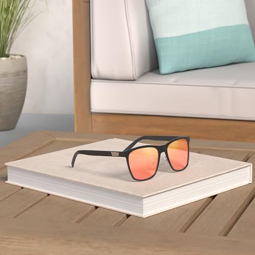 Image of DUCO Mens Sunglasses Polarized UV Protection Retro Rectangular Frame Sun Glasses for Driving Fishing 100% UV Blocking 3029H