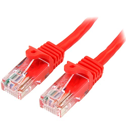 Câble Réseau Cat5e UTP - STARTECH - 5 M - Orange - RJ45 Mâle - Anti-accroc - Informatique