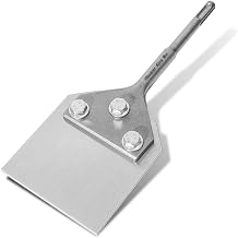 Monkey King Bar- Sds Plus Bits 4 Inch Wide -4"x10" SDS Plus Chisel Short Handle Floor Scraper with Removes Thinset Fits SDS-Plus Rotary Hammers