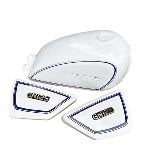 Réservoir carburant moto avec bouchon et robinet pour GN125H HJ125