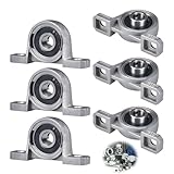 6 Pièces 8mm Roulements de Bloc d'oreiller, Paliers a Semelle Roulements Bloc de Roulement...