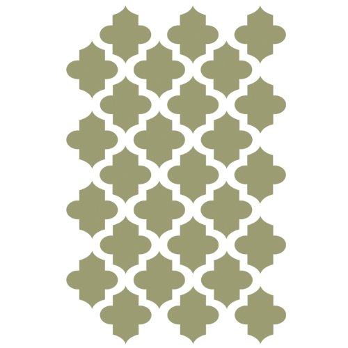 J BOUTIQUE STENCILS - Plantilla reutilizable para manualidades, decoración de pared, muebles de arte