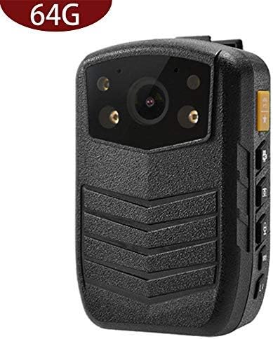 Q3 2K High Definition Portable Security Guards 64G Body Camera, Police Body Worn Mounted Camera Good Night Vision with 2" Display for Law Enforcement, Police Officers,Security Companies (64GB)