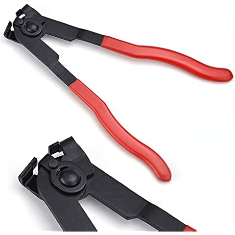 WENRERO Pliers for Axle Boot Clamps, Axle Cuff Clamp Pliers Carbon Steel Cuffs Hose Clamp Pliers CV Boot Clamp Pliers Tools to Fit CV Boot Clips for Ear Cuffs, Clamping Clamp (235mm) Cover