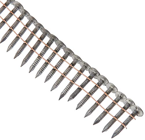 Clous de toiture à bobine électrogalvanisés pour une fixation durable anti-rouille