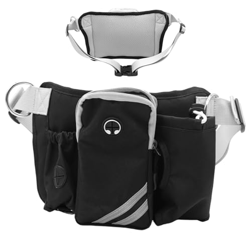 Hunde Laufgürtel | Atmungsaktiv Und Anpassbar - Trainingsbeutel Für Belohnungsbonbons - Geeignet Für Laufen Wandern Fitnessstudio Urlaub Und Sport