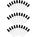 eBoot Plastic Transfer Pipettes Eye Droppers for Lab Science Art Essential Oil with Silicone Bulb (30)