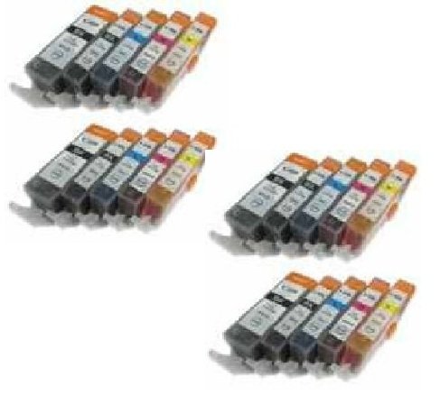 Pack Canon CLI-521 PGI-520BK pour imprimer vos dossiers à la maison et projets créatifs