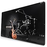 WEITE ANWENDBARKEIT: Ob Lernen, Büro, Spiele, es ist die ideale Größe für den täglichen Gebrauch. Verfügbar für alle Maustypen.